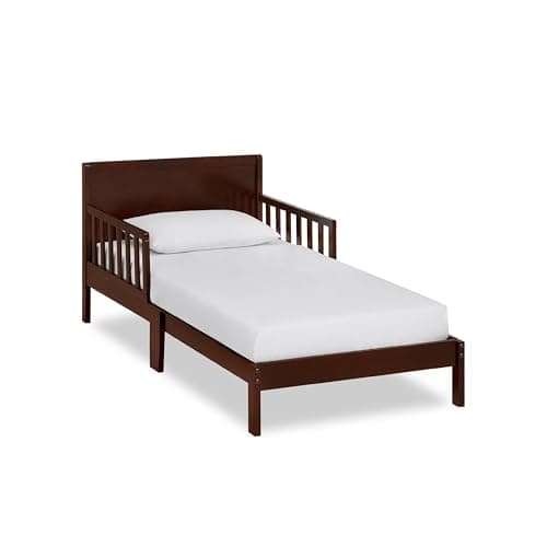 Dream On Me Brookside Pebble Grey Toddler Bed, Greenguard Gold & JPMA Certified