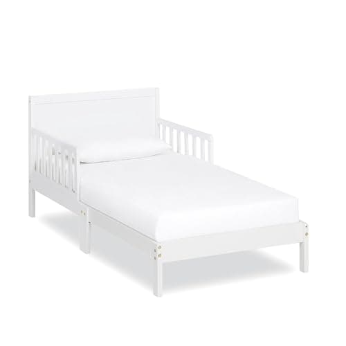 Dream On Me Brookside Pebble Grey Toddler Bed, Greenguard Gold & JPMA Certified