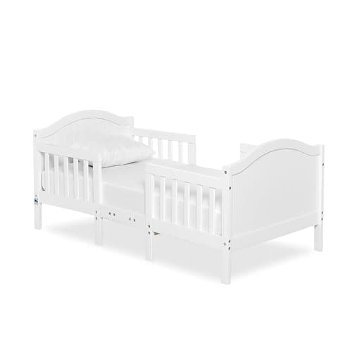 Dream On Me Portland 3-in-1 Convertible Toddler Bed, Steel Grey