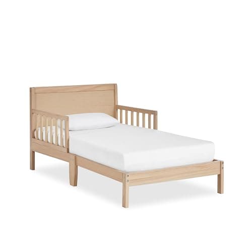 Dream On Me Brookside Pebble Grey Toddler Bed, Greenguard Gold & JPMA Certified