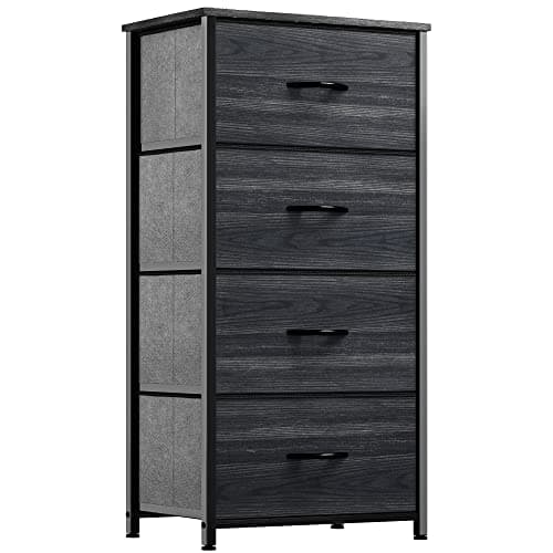 YITAHOME 4-Drawer Fabric Dresser - Organizer for Bedroom, Hallway, Closets