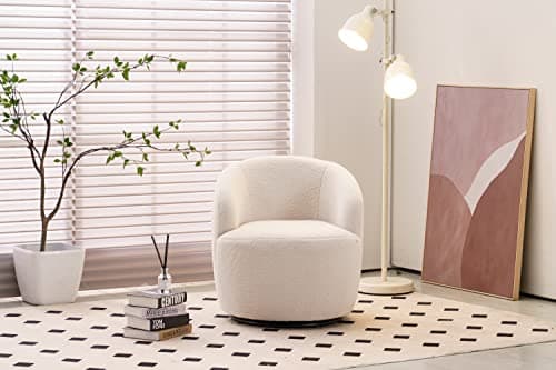 Swivel Accent Barrel Chair for Bedroom Living Room Lounge Hotel