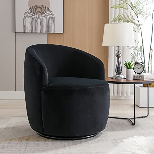 Swivel Accent Barrel Chair for Bedroom Living Room Lounge Hotel