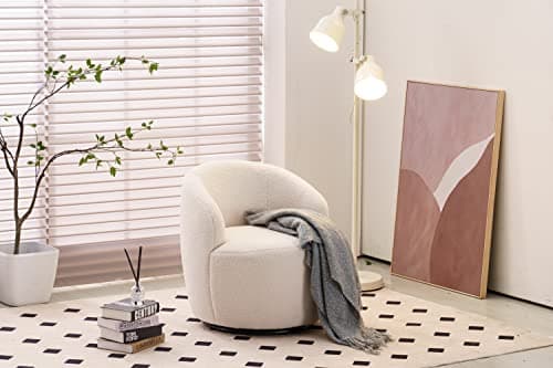 Swivel Accent Barrel Chair for Bedroom Living Room Lounge Hotel