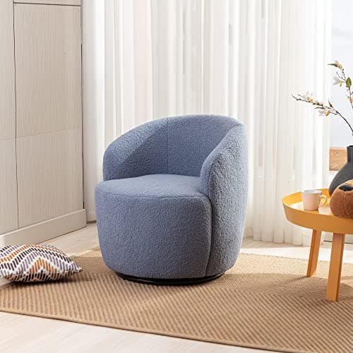 Swivel Accent Barrel Chair for Bedroom Living Room Lounge Hotel