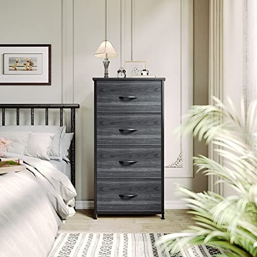 YITAHOME 4-Drawer Fabric Dresser - Organizer for Bedroom, Hallway, Closets