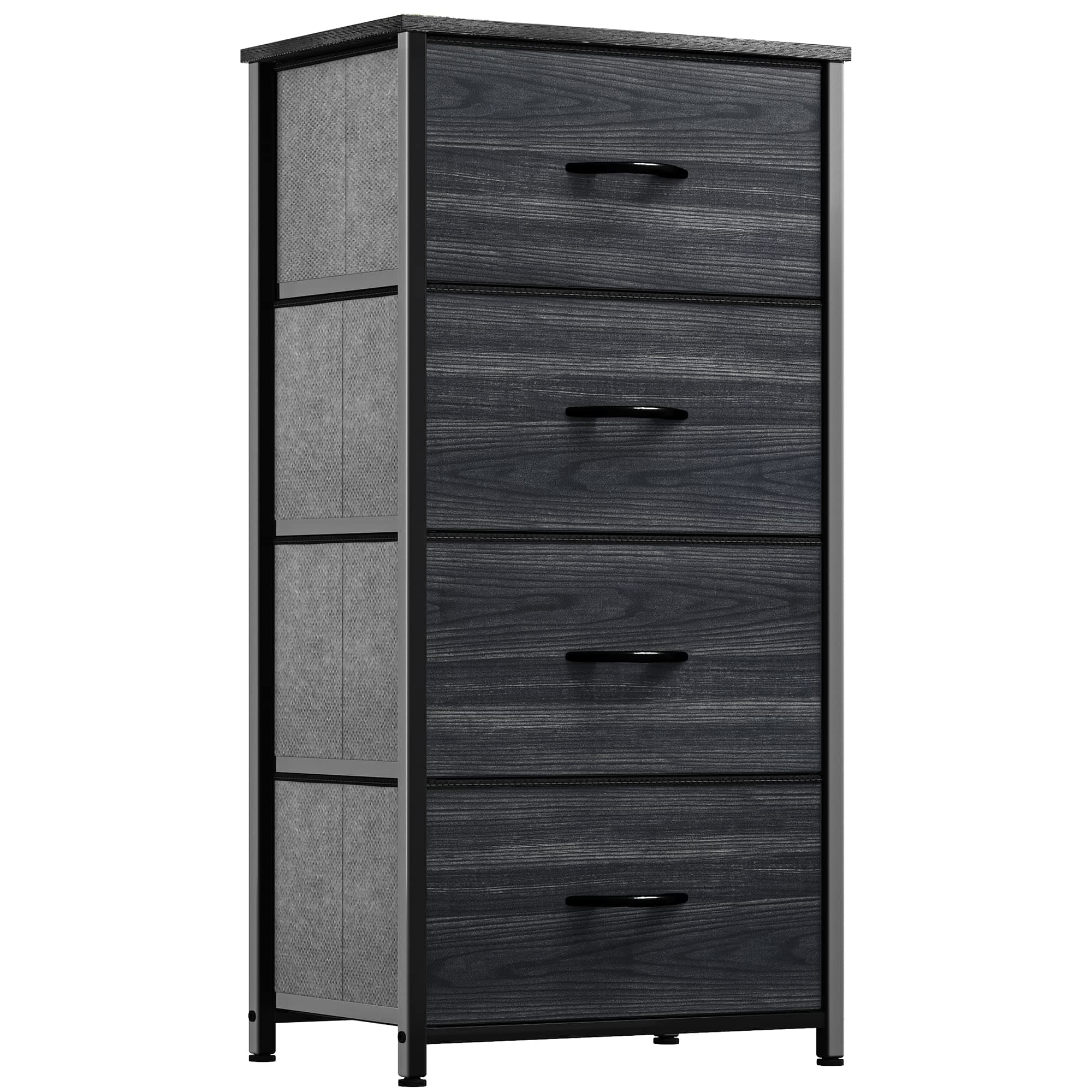 YITAHOME 4-Drawer Fabric Dresser - Organizer for Bedroom, Hallway, Closets